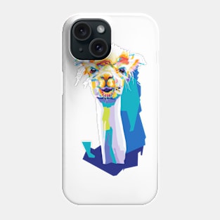 Alpaca Wpap Pop Art Phone Case