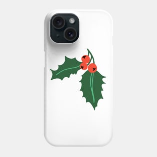 Holly berry Phone Case