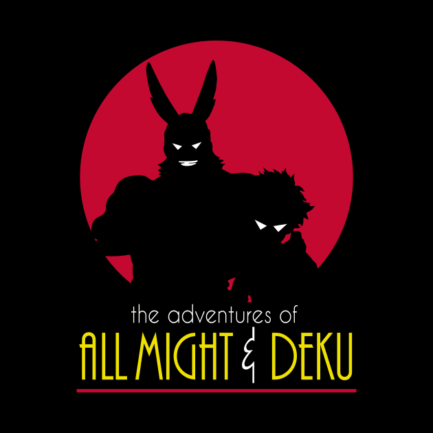 The Adventures of All Might & Deku by maikeandre