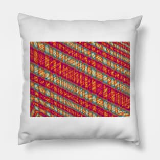 Lined abstract pattern Pillow