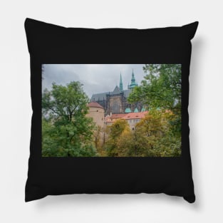 Prague Castle from the Lower Garden Pillow