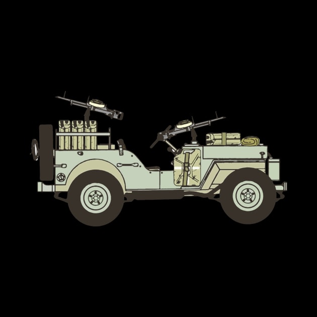 SAS Jeep by Toby Wilkinson