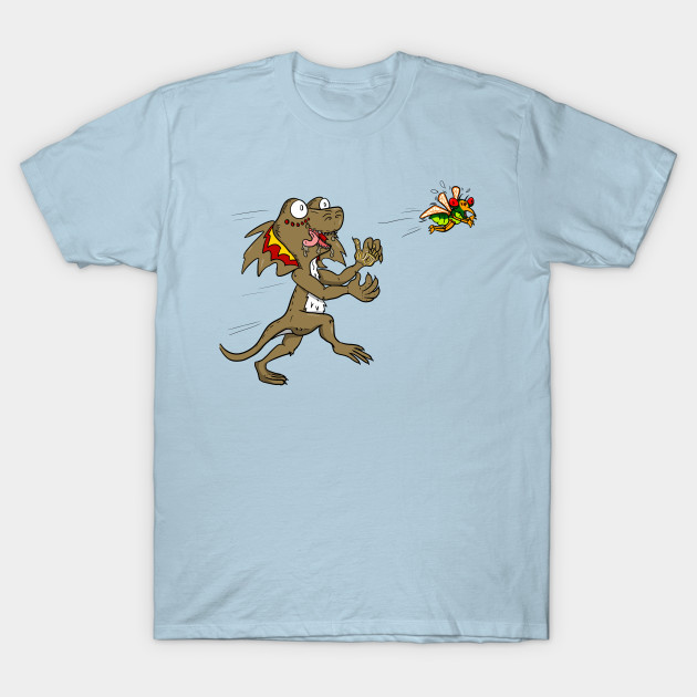 Disover Cat & Mouse? - Frilled Dragon - T-Shirt