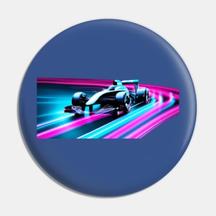 Sports car Pin