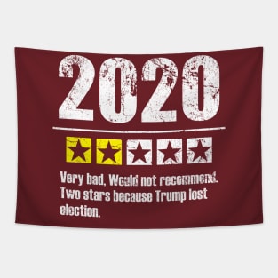 Vintage Bad Year Review Tapestry