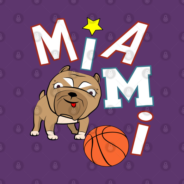 Miami Pitbulls Basketball Squad Jersey #23 by WavyDopeness