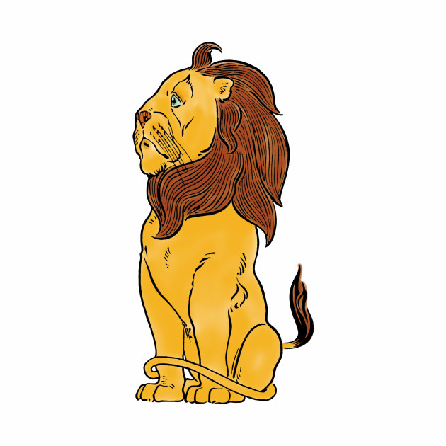 Vintage Lion From The Wizard Of Oz Wizard Of Oz Baseball T