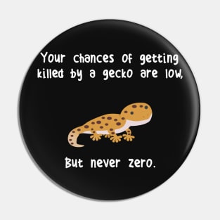 Never Zero Gecko Pin