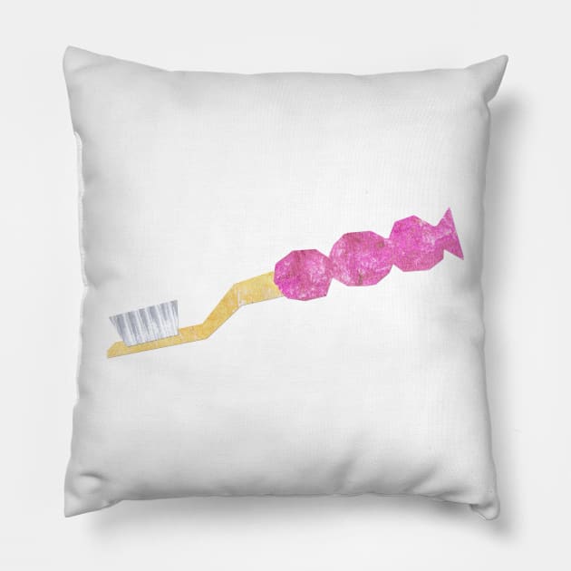 Toothbrush Pillow by Babban Gaelg