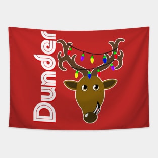 Family Christmas Photo "Dunder" Design Tapestry