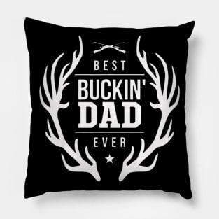 Best Bucking Dad Ever Shirt Deer Hunting Pillow