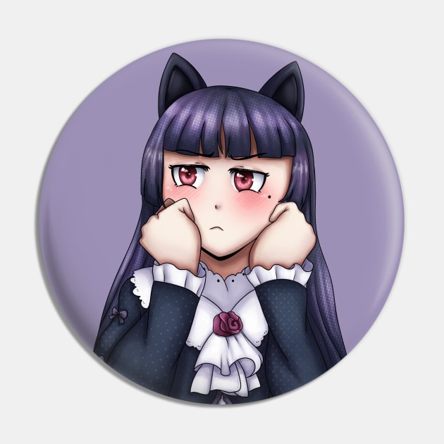 Kuroneko Pin by YumomoChan