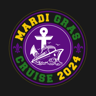 Mardi Gras Cruise 2024 T-Shirt