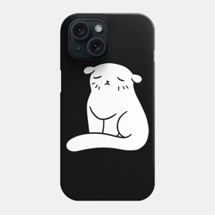 Floppy Eared White Cat Phone Case