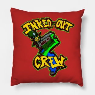 #INKED_TV INKED OUT CREW Pillow