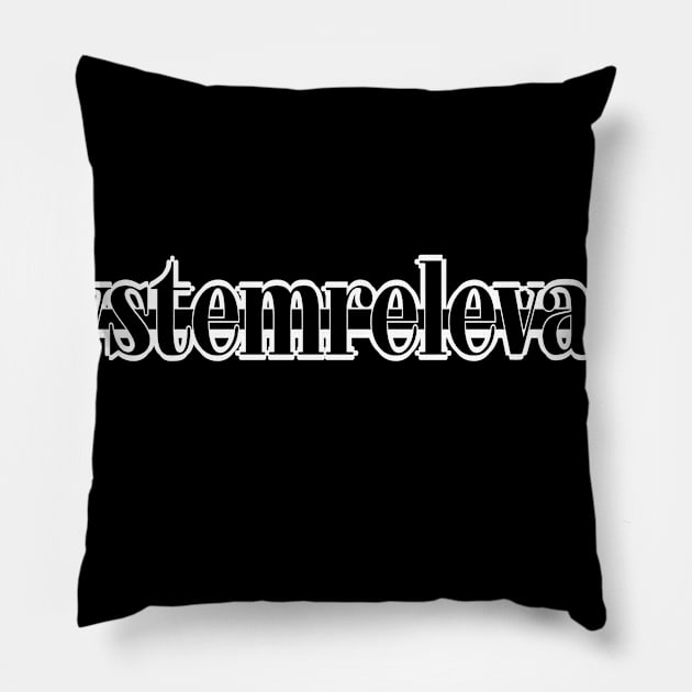 System Relevant Nurses Hospital Gift Pillow by QQdesigns