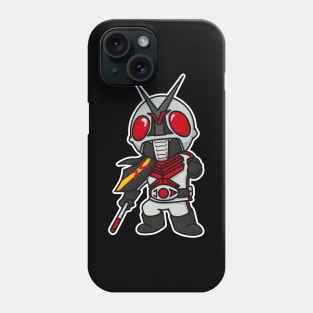 Kamen Rider X Chibi Style Kawaii Phone Case