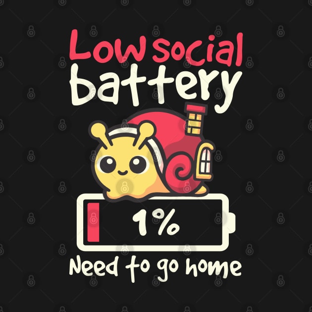 Snail low social battery by NemiMakeit