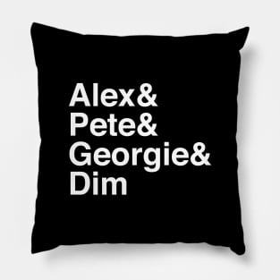 Helvetica Droogs Pillow