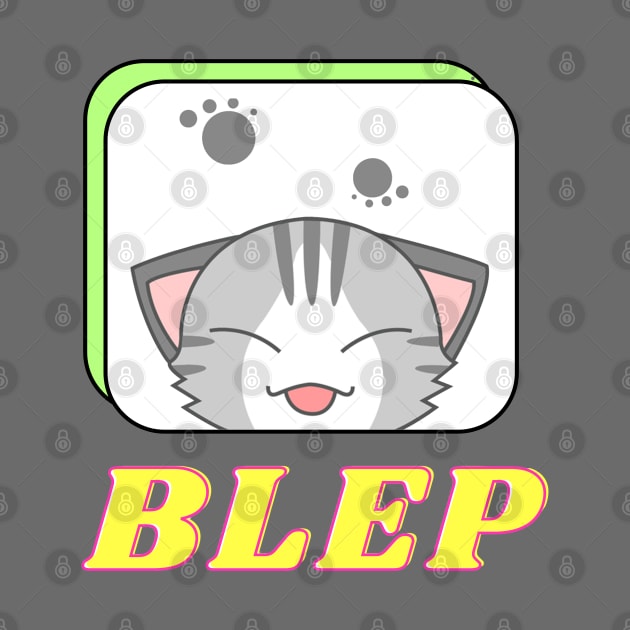 Kitty blep by Silverwind