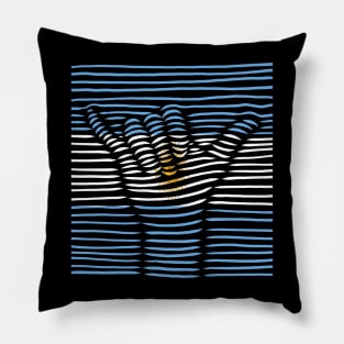 Argentina Proud Flag, Argentina gift heritage, Argentinian girl Boy Friend Pillow