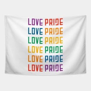 Love Pride Tapestry