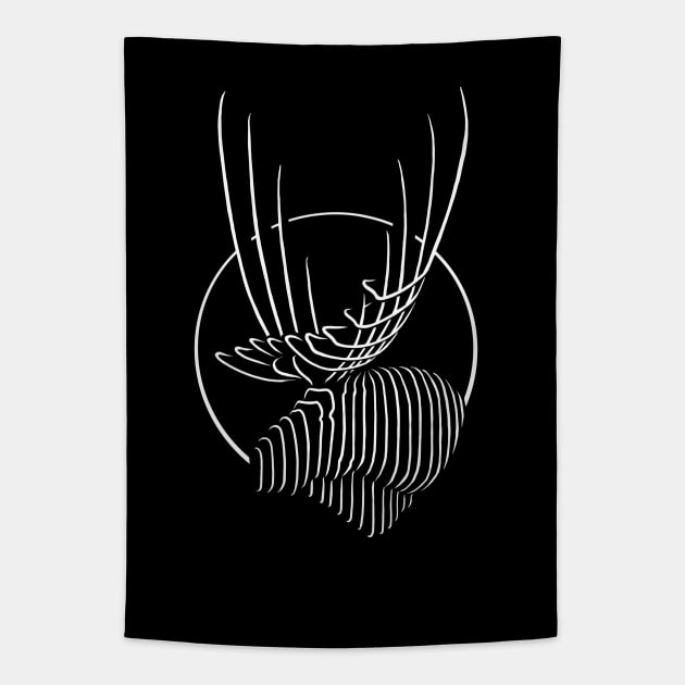 Horns Tapestry by barmalisiRTB