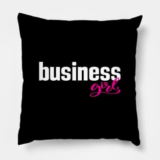 Business Girl Pillow