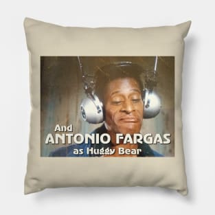 Huggy Bear Credits Pillow