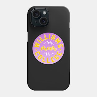 williams college mom (purple) Phone Case