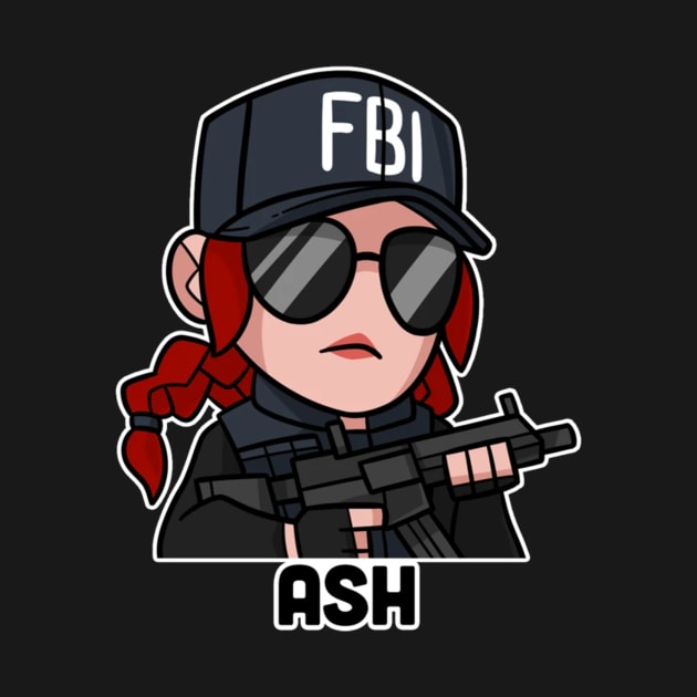 ash from rainbow six siege r6 by deviriastinika