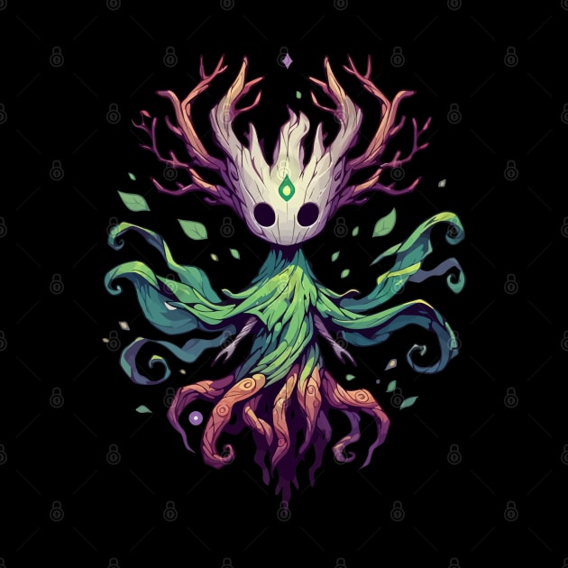 Kawaii Forest Tree Spirit Mage Wizard by TomFrontierArt