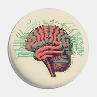 Cyberpunk Design-Science Fiction Pin