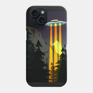 UFO Beams Phone Case