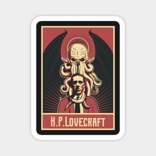 Cthulhu vs Lovecraft Magnet