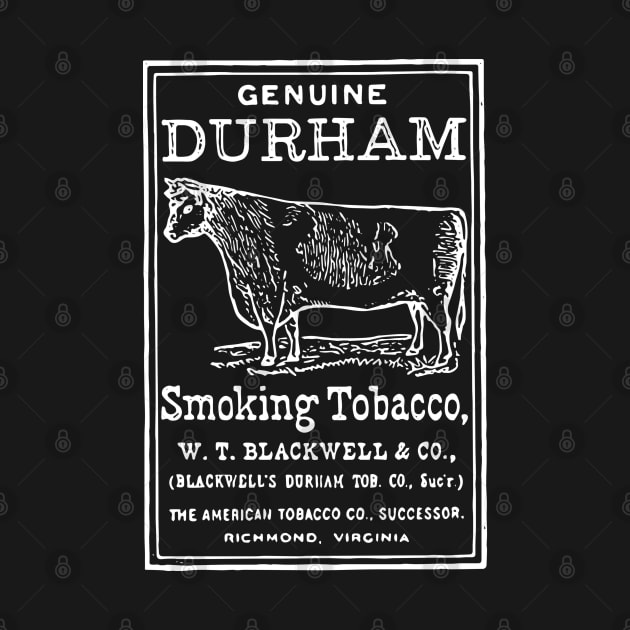 Vintage Genuine Bull Durham Smoking Tobacco Ad by Contentarama