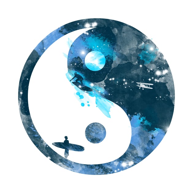 yin yang surfers by kharmazero