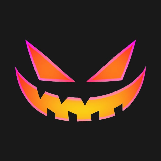 Jack O Lantern Big Smile Retro Colorful by BetterManufaktur