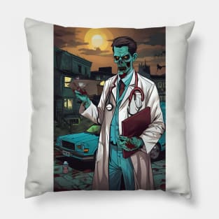 Zombie doctor Pillow