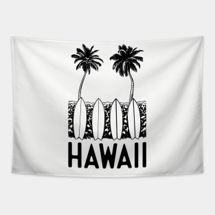 Hawaii Surf Tapestry