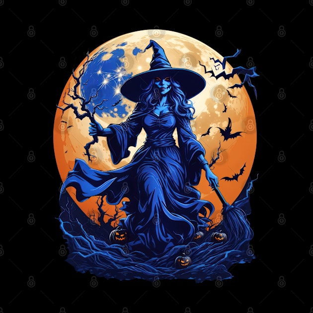 Halloween Bewitching Witch by TooplesArt