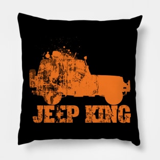 Jeep King Pillow