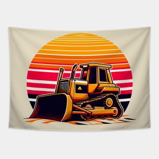 Bulldozer Tapestry