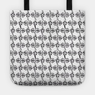 Monochrome Pattern Tote