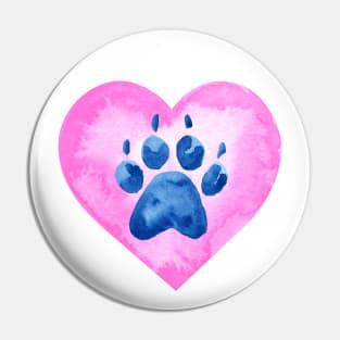 Dogs are love! Pink Pin
