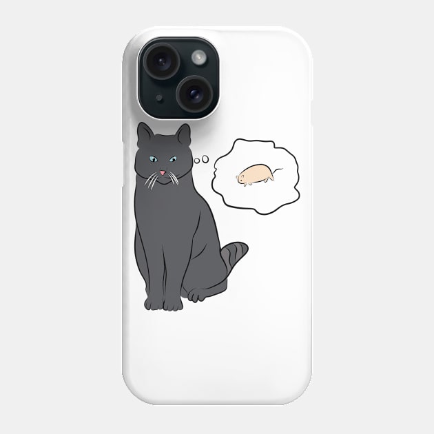 Cat and Mouse Phone Case by uveyiknur