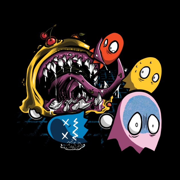 Monster Pacman by KinkajouDesign