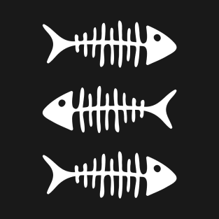 White Fish Bones T-Shirt