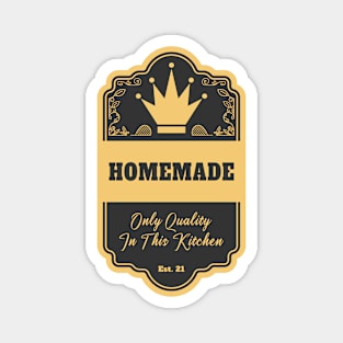 Kitchen Label Homemade Magnet