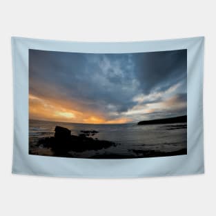 Collywell Bay Sunrise Tapestry